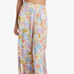 Billabong Womens Split Spirit Floral Pants Size L